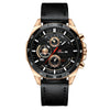 Men's Waterproof Outdoor Sports Casual Watch With Microfiber Strap And Round Dial
