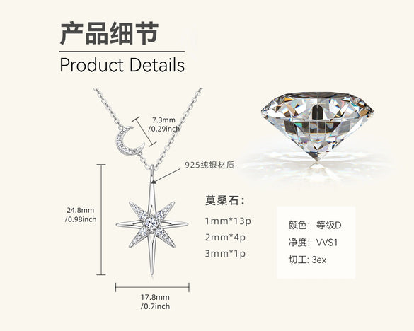 Mermaid Tear Necklace 925 Sterling Silver Geometric Fishing Line Chain Gold Plated Women's