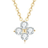 Mermaid Tears Necklace Moissanite Clavicle Chain S925 Sterling Silver Geometric Style