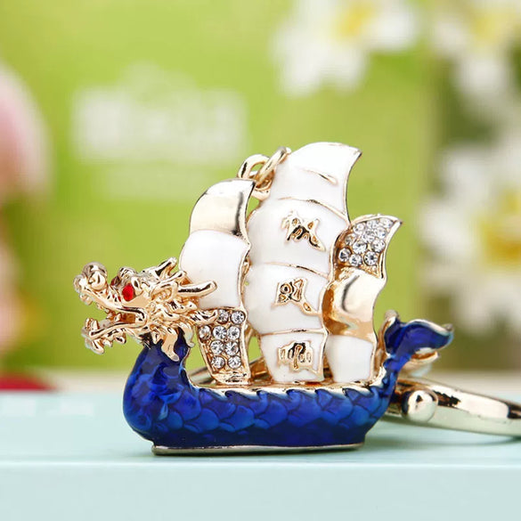 Metal Airplane Cute Style Keychain For Women