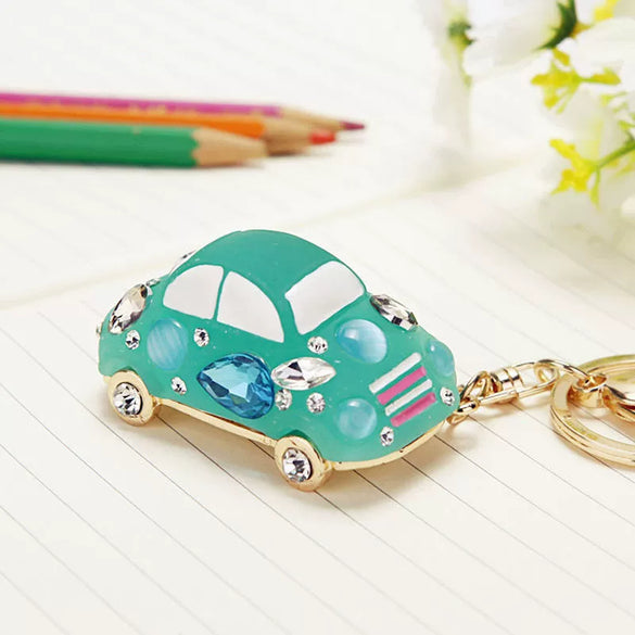 Metal Airplane Cute Style Keychain For Women