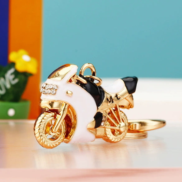Metal Airplane Cute Style Keychain For Women
