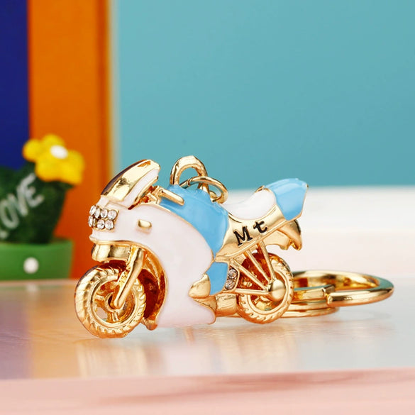 Metal Airplane Cute Style Keychain For Women