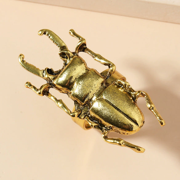 Metal Animal Ring For Women Retro Fashion Electroplating