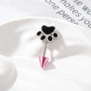 Metal Animal Zodiac Electroplated Cat Claw Cartilage Piercing Jewelry