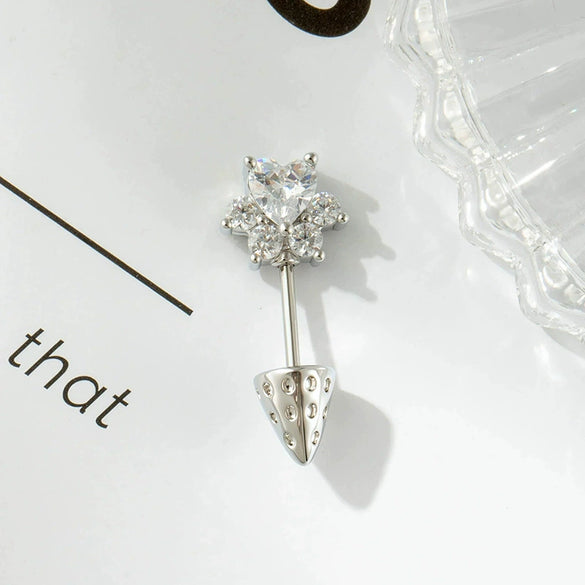 Metal Animal Zodiac Style Electroplated Personality Piercing Jewelry For Women