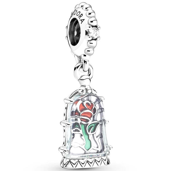 Metal Bead Bracelet With Hot Air Balloon Pendant Electroplating Totem Pattern Cute Fashion Cartoon Style