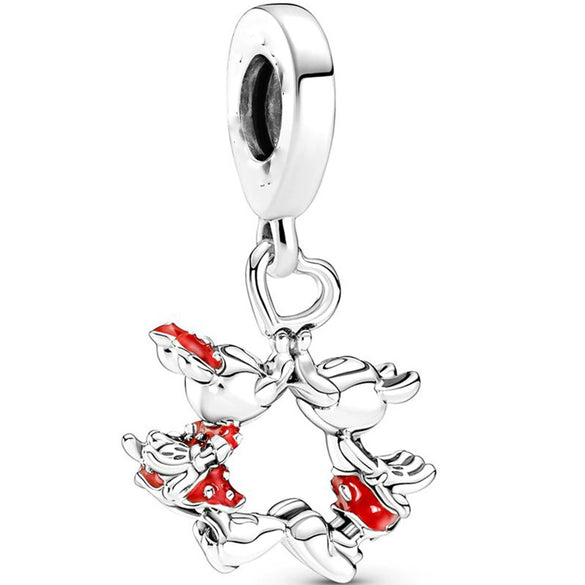 Metal Bead Bracelet With Hot Air Balloon Pendant Electroplating Totem Pattern Cute Fashion Cartoon Style