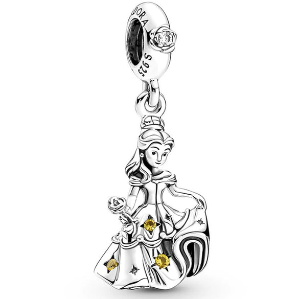 Metal Bead Bracelet With Hot Air Balloon Pendant Electroplating Totem Pattern Cute Fashion Cartoon Style