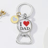 Metal Beer Bottle Opener Key Ring Creative Modern Art Style