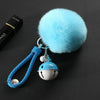Metal Bell Braided Rope Girl Cute Creative Keychain Schoolbag Pendant
