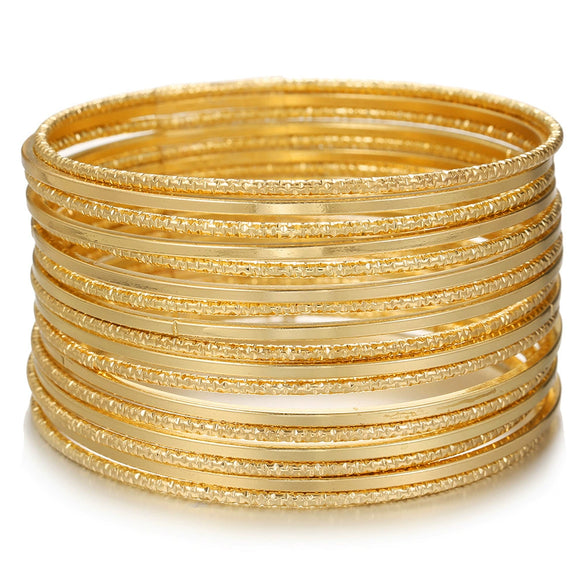 Metal Bohemian Retro Exaggerated Mix And Match Hollow Love Geometric Iron Electroplated Bracelet Jewelry
