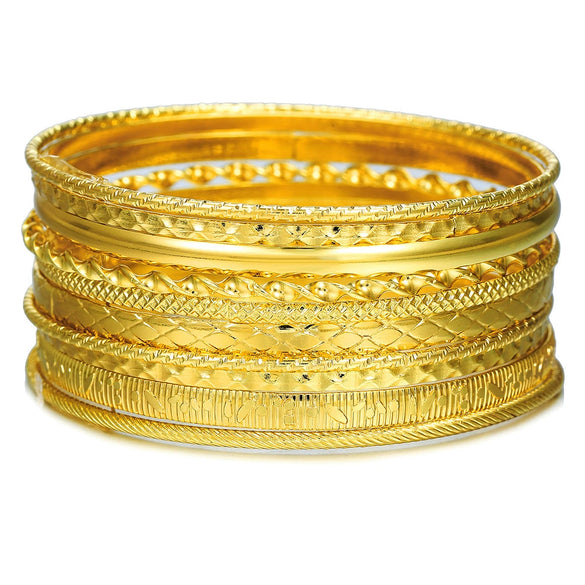 Metal Bohemian Retro Exaggerated Mix And Match Hollow Love Geometric Iron Electroplated Bracelet Jewelry