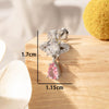 Metal Bow Pattern Electroplated Girls' Earrings