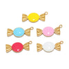 Metal Candyshaped Oildrip Pendant Jewelry Accessory