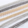 Metal Chain Jewelry Accessories With Tassels Electroplated