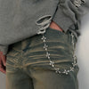 Metal Chain Men's Hiphop Waist Chain Accessories