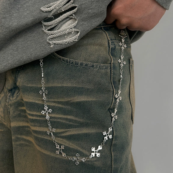 Metal Chain Men's Hiphop Waist Chain Accessories