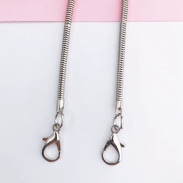 Metal Chain Mobile Phone Slung Chain With Clip Antifall Mobile Phone Lanyard Unisex Electroplating