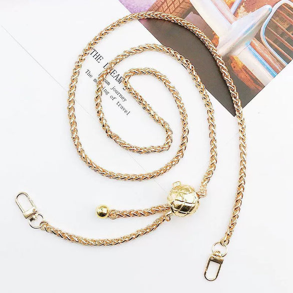 Metal Chain Mobile Phone Slung Chain With Clip Antifall Mobile Phone Lanyard Unisex Electroplating
