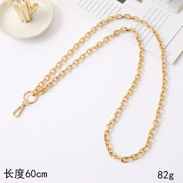 Metal Chain Mobile Phone Slung Chain With Clip Antifall Mobile Phone Lanyard Unisex Electroplating