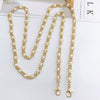 Metal Chain Mobile Phone Slung Chain With Clip Antifall Mobile Phone Lanyard Unisex Electroplating