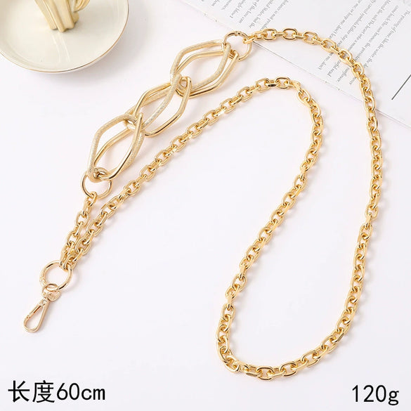 Metal Chain Mobile Phone Slung Chain With Clip Antifall Mobile Phone Lanyard Unisex Electroplating