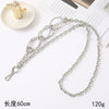 Metal Chain Mobile Phone Slung Chain With Clip Antifall Mobile Phone Lanyard Unisex Electroplating