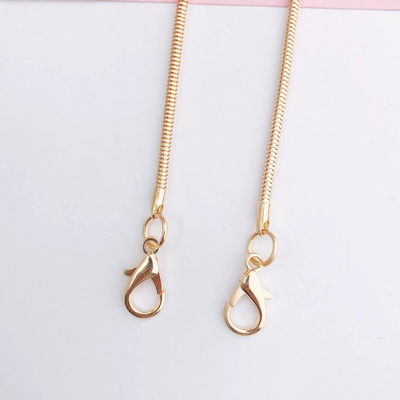 Metal Chain Mobile Phone Slung Chain With Clip Antifall Mobile Phone Lanyard Unisex Electroplating