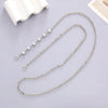Metal Chain Mobile Phone Slung Chain With Clip Antifall Mobile Phone Lanyard Unisex Electroplating