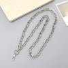 Metal Chain Mobile Phone Slung Chain With Clip Antifall Mobile Phone Lanyard Unisex Electroplating
