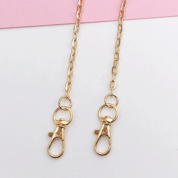 Metal Chain Mobile Phone Slung Chain With Clip Antifall Mobile Phone Lanyard Unisex Electroplating