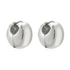 Metal Cold Style Asymmetrical Geometric Microinlay Copper Earrings For Women