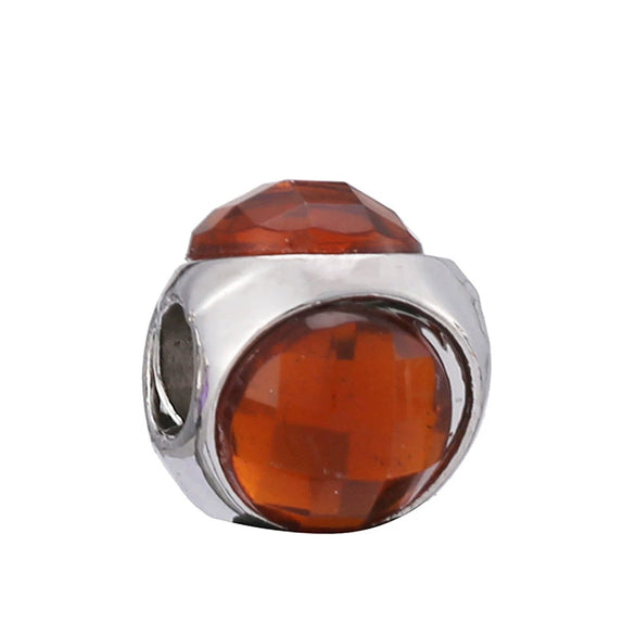 Metal Crystal Beaded Jewelry With Totem Pattern And Electroplating Process Including Bracelet Accessories Beads Pendant Charm