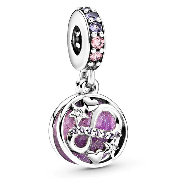 Metal Crystal Beaded Jewelry With Totem Pattern And Electroplating Process Including Bracelet Accessories Beads Pendant Charm