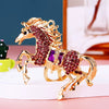 Metal Cute Style Horse Shape Keychain For Women
