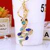 Metal Cute Zodiac Snake Car Keychain For Women Diamondencrusted Bag Pendant Mascot Gift