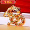 Metal Cute Zodiac Snake Car Keychain For Women Diamondencrusted Bag Pendant Mascot Gift