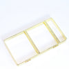 Metal Door Shape Wrought Iron Jewelry Display Rack For Earrings And Necklaces