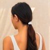 Metal Elastic Hair Ring Geometric Square Female Hair Accessories Alloy Electroplated