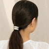 Metal Elastic Hair Ring Geometric Square Female Hair Accessories Alloy Electroplated