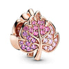 Metal Electroplated Crown Heart Pendant Loose Beads With Totem Pattern For Girls' Diy Beaded Accessories