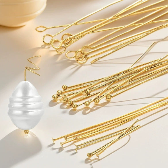 Metal Electroplated Geometric Diy Handmade Ear Jewelry And Bracelet Accessories Parts Materials
