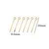 Metal Electroplated Geometric Diy Handmade Ear Jewelry And Bracelet Accessories Parts Materials