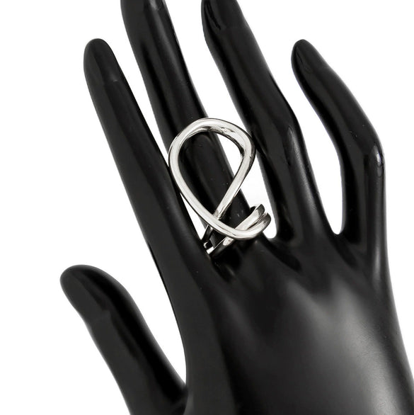 Metal Exaggerated Geometric Heavy Industry Design Smooth Bracelet With Electroplating Treatment