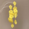Metal Flower Butterfly Geometric Baking Paint Earrings For Women