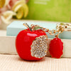 Metal Four Leaf Clover Car Key Chain And Bag Pendant