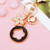 Metal Four Leaf Clover Car Key Chain And Bag Pendant