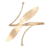 Metal Geometric Electroplated Opening Multilayer Arm Ring Bracelet
