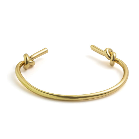 Metal Geometric Hollow Opening Bracelet With Electroplating For Women Minimalist Style